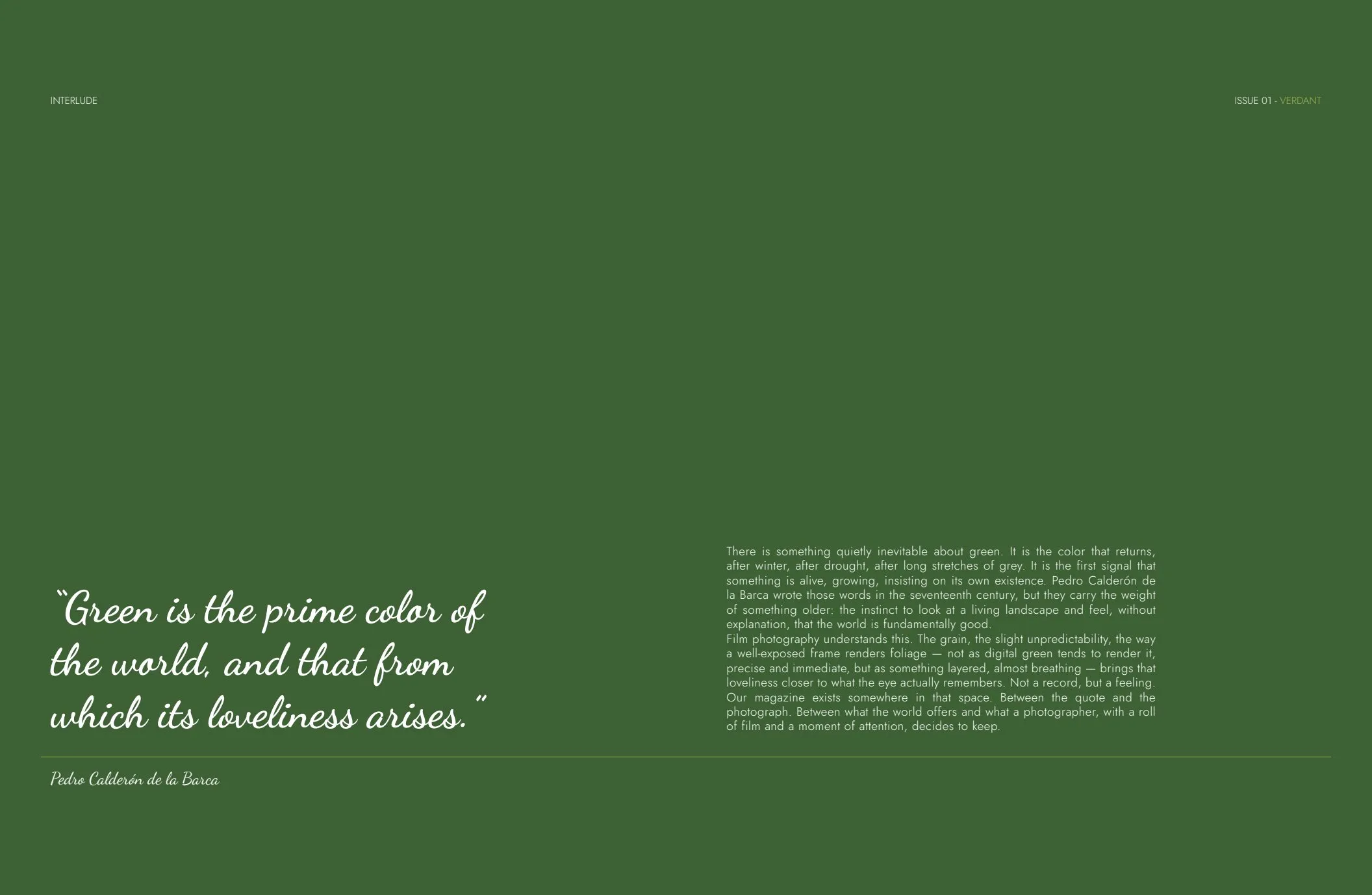 The quote alone on the page, filling the pause between two sections.